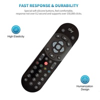 Nuevo Control Remoto Infrarrojo Original de Calidad Sky Q sin Función Táctil para Decodificador Sky Q para el Mercado del Reino Unido