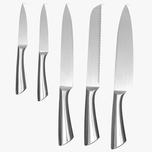 Meilleur fournisseur d'ensembles de couteaux de cuisine en acier inoxydable, ensemble de couteaux de chef professionnels personnalisés OEM avec étiquette privée personnalisée - Product Image 6