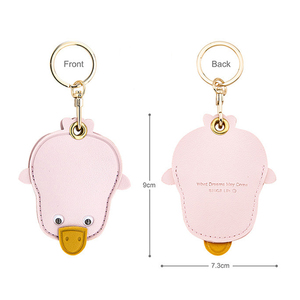 Porte-clés en cuir pour Airtag, porte-clés protecteur mignon compatible avec Apple Air Tag, étui de protection GPS pour clés - Product Image 4