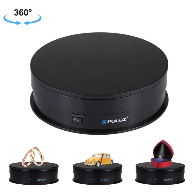 Factory Direct PULUZ 15cm USB Electric Rotating Turntable Display Shooting Props Turntable for Photography, Load 1-5kg