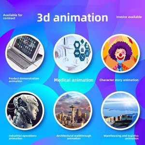 Production d'animation <span class=keywords><strong>3D</strong></span> <span class=keywords><strong>C4D</strong></span>, animation de produits, construction, croissance, installation, image principale, vidéo, production d'animation CG, CRT - Product Image 3