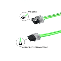 Conector de Cable de disco duro para PC, 7 pines, 6 gb/s, SATA 3,0 III, SATA, alta velocidad, Cable de datos SSD, HDD, USB, 7 pines, YXY