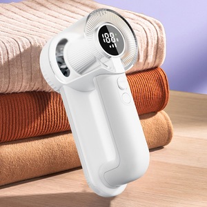 Removedor de Pelusas Reutilizable, Recortador de Bolitas de Peluche, Pantalla Digital, Afeitadora 2 en 1, Removedor de Pelusas Recargable para Ropa - Product Image 5