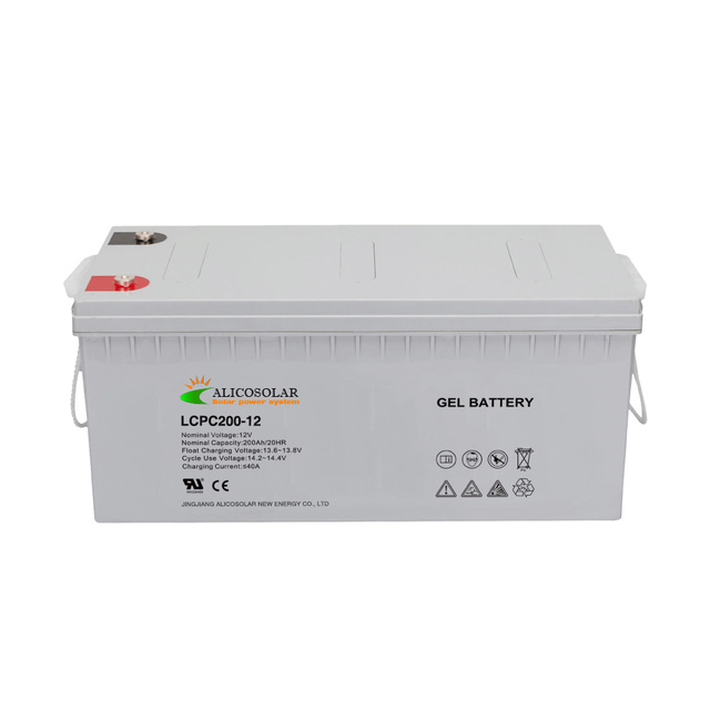 2024 GEL Battery for Off Grid System Deep Cycle Solar Battery Long Life Time 12V 100Ah 150Ah 200Ah  250Ah for Solar System