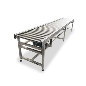 Custom OEM ODM New Heavy Duty Motorized Gravity Powered Roller <strong>Conveyor</strong> Electric Industrial <strong>Material</strong> <strong>Handling</strong> Stainless Steel - Product Image 2