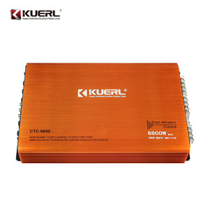 Kuerl เครื่องขยายสัญญาณเสียง4ช่อง4x80W CTC-9800 12V สำหรับรถทุกคัน - Product Image 2