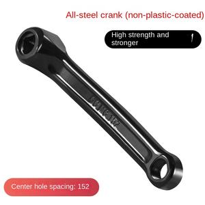 Manivelle de pédale de vélo en fer gauche 165/170 mm, vélo de montagne, vélo de route, bielle de connexion, manivelle de pédale rotative universelle - Product Image 6