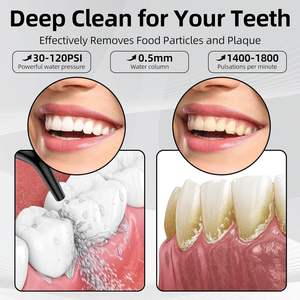 Hydropulseur sans fil portable PX7 professionnel rechargeable étanche intelligent pour les dents et l'hygiène buccale - Product Image 2