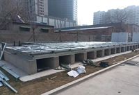 Grand réservoir de stockage d'eau souterrain galvanisé BDF pour usage résidentiel, pompe PLC, productivité 5000L/heure, garantie 1 an, pour la récupération des eaux de pluie