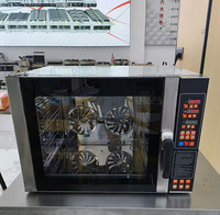 Four à Convection Électrique Professionnel de Haute Qualité pour Boulangerie, 4 Plaques, Pizza, Pain, Pâtisseries, Biscuits, Restaurants