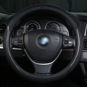 <span class=keywords><strong>Protector</strong></span> <span class=keywords><strong>de</strong></span> Volante <span class=keywords><strong>de</strong></span> Coche <span class=keywords><strong>de</strong></span> Lujo al por Mayor 2026, Universal <span class=keywords><strong>de</strong></span> 14.5-15 Pulgadas, Transpirable, <span class=keywords><strong>de</strong></span> Cuero Nappa - Product Image 3