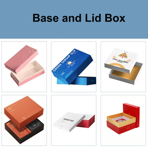 Hộp quà tặng giấy tái chế sang trọng không thấm nước và cao cấp với logo lá nóng và lót xốp - Product Image 2