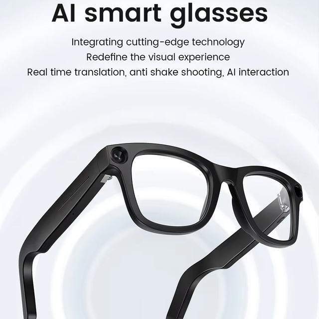 New Arrival 2026 Smart Glasses 8MP Camera Video Recording AI Voice Assistant Real-time Translation Touch Control Photographic