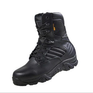 Seguridad Negro Cuero Genuino <span class=keywords><strong>Altama</strong></span> Jungle Combat Botas Tácticas Zapatos - Product Image 5