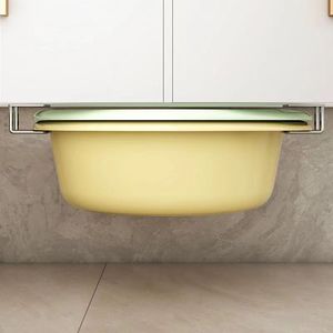 Whirlwind Wall Mounted Bathroom Sink Hooks Rectangular Adhesive No Drilling Durable Corner Install 2 Pack - Product Image 1