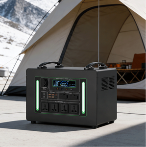 Station d'alimentation portable 2500W 2500Wh à onde sinusoïdale pure, batterie au lithium fer phosphate pour camping en extérieur, travail, bureau mobile, domicile - Product Image 2