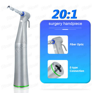 Manipolo in fibra ottica impianto dentale 20:1 contrangolo in acciaio inox Handpiece con testa staccabile - Product Image 1