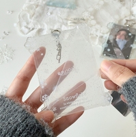 Acryl-Sternförmige 3-Zoll-Aufbewahrungsbox für Kamera & Schulkarten, für Hochzeits- und Neujahrsdekoration