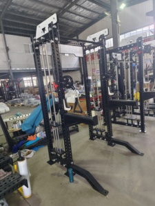 Equipo <span class=keywords><strong>de</strong></span> gimnasio todo en uno Cable Crossover Machine Smith Fitness Cable multifuncional Crossover Power <span class=keywords><strong>Rack</strong></span> - Product Image 6