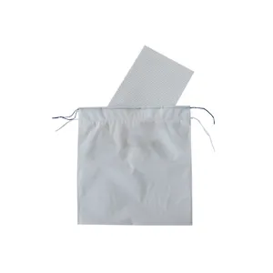 White Blue Medical Vomit Bag For Children Kids Logo Bags Travel Plastering With Absorbent Pad
