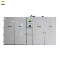 Incubateur tunnel à écran tactile PLC GFXT-57600 pour 57600 œufs d'oie/oiseaux, double processeur TI, moteur à économie d'énergie EMC, capteur de température importé, 99,8% de précision