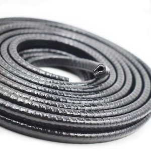 Bande d'étanchéité de porte de voiture en PVC imperméable en forme de U, réduction du bruit, protection de bord, service de découpe personnalisée, marque JH - Product Image 3