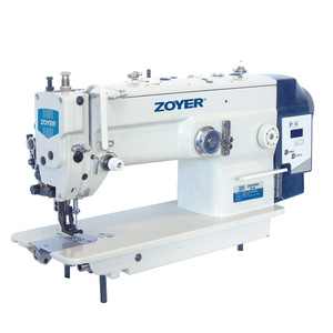 Zoyer Industrial <b>Sewing</b> <b>Machine</b> Zigzag Stitch Flat Bed Electronic Semi <b>Automatic</b> For Fabric Textile Use - Product Image 4