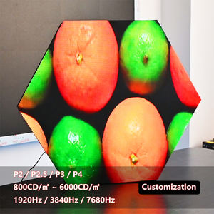 Personnalisable P3 Hexagone Hexagonal <span class=keywords><strong>Triangle</strong></span> Rond Écran Circulaire <span class=keywords><strong>Panneau</strong></span> Vidéo Couleur Pantallas LED Affichage <span class=keywords><strong>de</strong></span> <span class=keywords><strong>Signalisation</strong></span> Numérique - Product Image 3