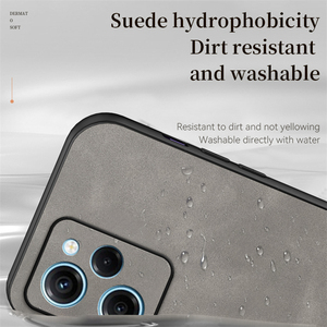 Para <span class=keywords><strong>Redmi</strong></span> Note 12 Pro Speed PU Funda de cuero para teléfono Piel de oveja Funda trasera de cuero Borde suave Funda móvil - Product Image 3