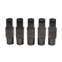Connecteur Cat 8 Ethernet blindé sans outil, prise modulaire RJ45 8P8C