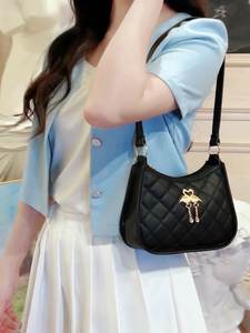 Bolso Bandolera Jianghu para Mujer, de Cuero PU, Diseño de Marca, para Hombro, en Oferta, de Poliéster, con Cierre Único, a la Moda - Product Image 2