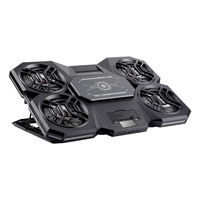 Support de refroidissement pour ordinateur portable de jeu en plastique Palm Addiction H5, refroidissement par air, silencieux