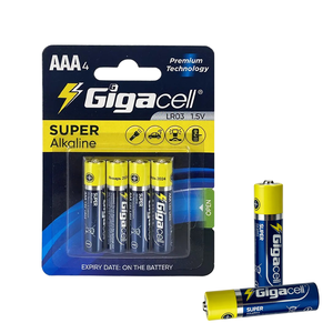 Fournisseur d'usine chinois, vente en gros de piles AAA 1,5 V AM4 <span class=keywords><strong>Micro</strong></span> Pile Super Alcalines de haute qualité - Product Image 1