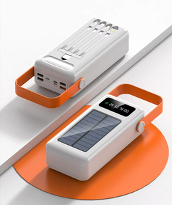 Powerbank met kabel 30000mah 40000mah 50000mah 60000mah 100000mah 120000mah 150000mah Zonne-energie powerbank station - Product Image 6