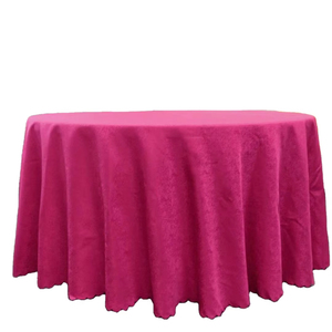 Mantel de Poliéster Premium para Banquetes, Redondo de 120 Pulgadas, para Bodas y Eventos - Product Image 1