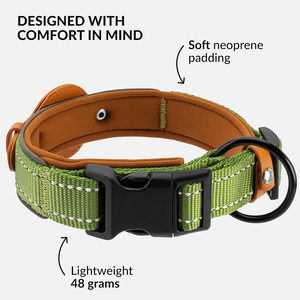 <span class=keywords><strong>Collar</strong></span> de perro compatible con AirTag con relleno de neopreno suave, ligero, duradero, de lujo para todos los tamaños de mascotas, <span class=keywords><strong>collar</strong></span> de seguimiento seguro - Product Image 5