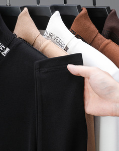 T-shirt formel à manches longues 2026, col montant, en polaire double face, sous-couche thermique épaisse pour homme, 240 grammes, brodé, chaud, <span class=keywords><strong>de</strong></span> style allemand - Product Image 6