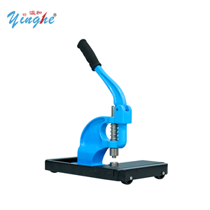 Yinghe Máy bấm tay hướng dẫn sử dụng dây giày dây đeo biểu ngữ uốn cong dây giày vải bạt Máy Đục Lỗ nút Máy đục lỗ 10mm 12M - Product Image 1