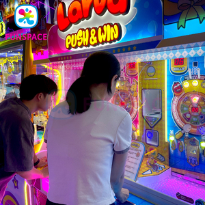 Sân chơi trong nhà công viên giải trí đồng tiền hoạt động gachapon Quà Tặng đẩy bóng Máy chơi game pinball trò chơi Arcade - Product Image 4