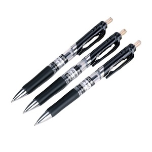 Deli S02 Gel Pen 0.7mm Black Push Button Office School Writing Tool - Product Image 4