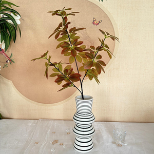 Simulation de plantes vertes, décoration intérieure, décorations florales, décorations de salon, accessoires de photographie, feuilles vertes - Product Image 6