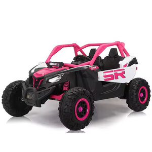 UTV 24V 2 Places, Voiture Électrique pour Enfants <span class=keywords><strong>avec</strong></span> Télécommande <span class=keywords><strong>Parentale</strong></span>, Camion Jouet <span class=keywords><strong>4x4</strong></span> sur Batterie <span class=keywords><strong>avec</strong></span> Pneus EVA - Product Image 1