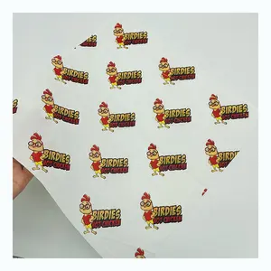 Imballaggio di carta per imballaggio alimentare personnalis logo carta a olio scritta