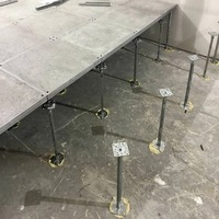 Socles réglables de plancher en acier Idéal fo Charges lourdes socle réglable support de plancher en acier
