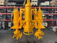 Kapal Keruk Air Dalam dengan Pompa Pasir Air Dalam dan Pengaduk