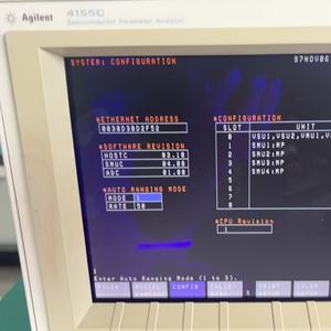 ISO17025 교정 및 인증서로 양호한 테스트를 거친 중고 키사이트 민첩성 4155C 반도체 파라미터 분석기 단장 - Product Image 1