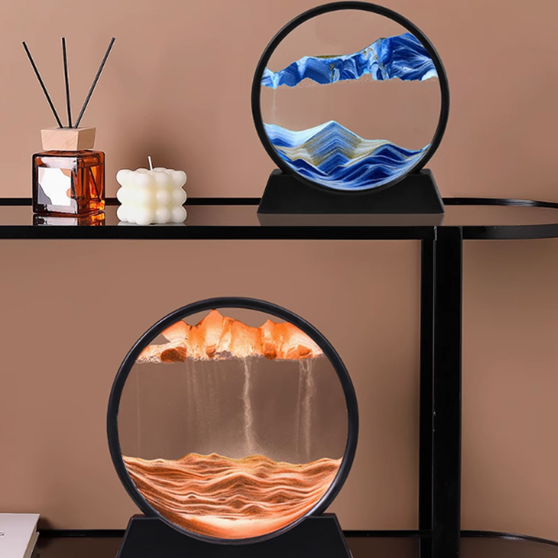 Home Office Decoration Moving Sand Art