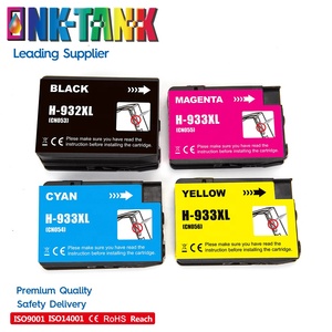 Cartouche d'encre compatible couleur Premium INK-TANK 932XL <span class=keywords><strong>932</strong></span> <span class=keywords><strong>933</strong></span> <span class=keywords><strong>XL</strong></span> 933XL pour imprimante HP932 HP Officejet 7610 7510 7110 - Product Image 1