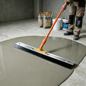 Pintura Epóxica para Pisos con Arena de Color, Espátula Grande para Construcción, Herramienta Práctica para Aplicación de Revestimientos de Pisos - Product Image 1