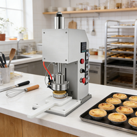 220V Industrielle Kuchen- und Törtchenmaschine Eierkuchen-Teigformmaschine Gebäckpressmaschine für Bäckereien